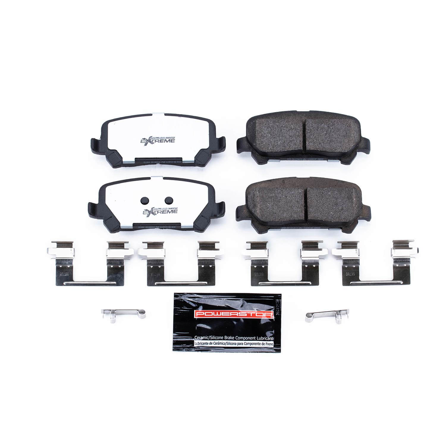 Power Stop Z36-1806 Z36 Extreme Severe Duty Truck And Tow Carbon-Fiber/Ceramic Rear Brake Pads for 2015-2016 Chevrolet Colorado Base, LT, Wt, Z71 product image