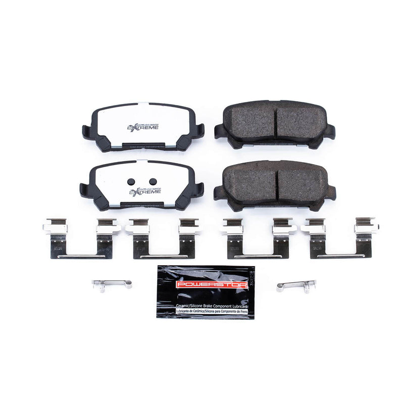 Power Stop Z36-1806 Z36 Extreme Severe Duty Truck And Tow Carbon-Fiber/Ceramic Rear Brake Pads for 2015-2016 Chevrolet Colorado Base, LT, Wt, Z71 product image
