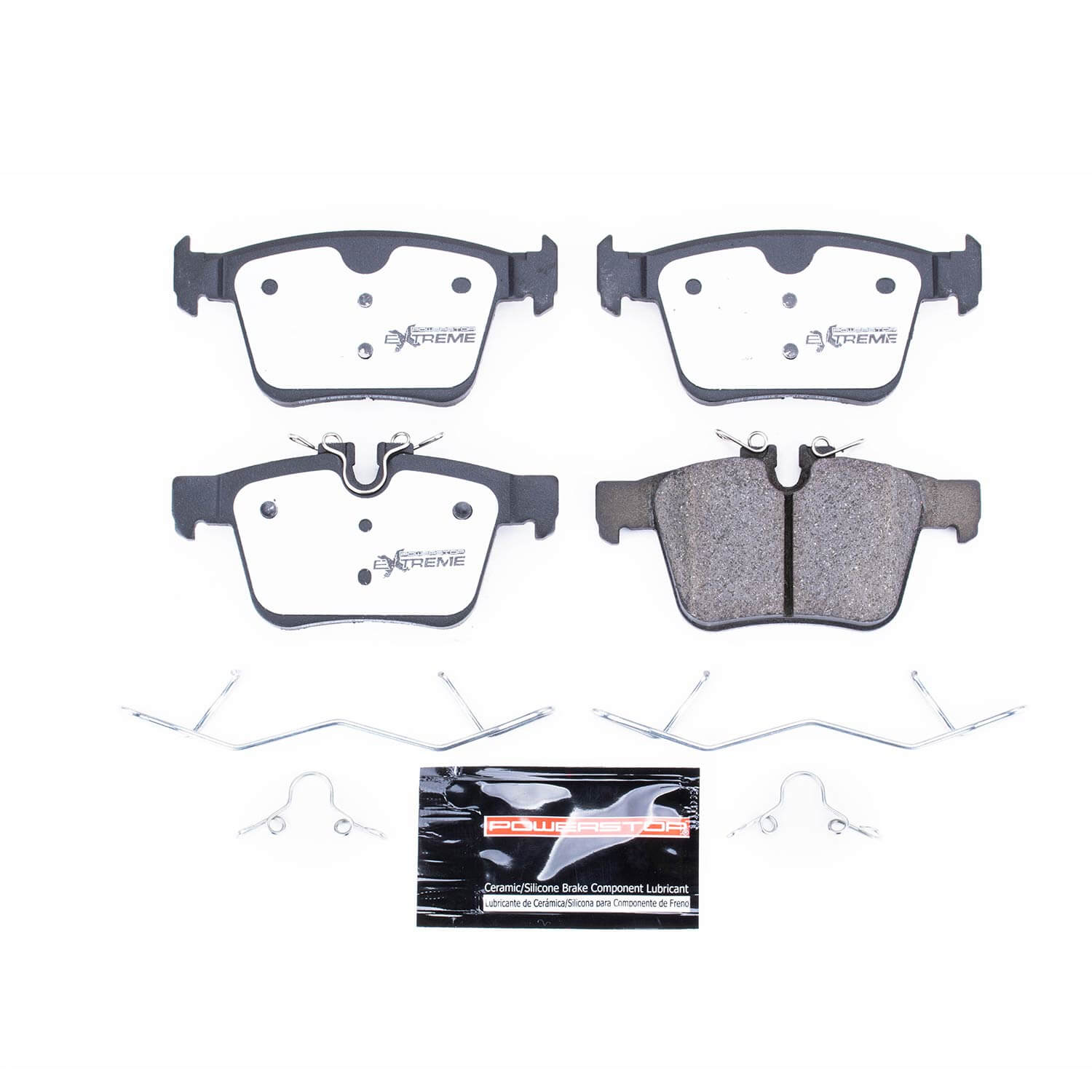 Power Stop Z36-1821 Z36 Extreme Severe Duty Truck And Tow Carbon-Fiber/Ceramic Rear Brake Pads for 2018 Jaguar E-Pace Base, First Edition, R-Dynamic Hse, R-Dynamic S, R-Dynamic SE, S, SE product image