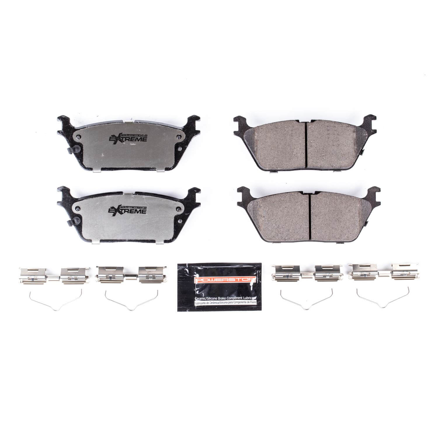 Power Stop Z36-2169 Z36 Extrema Truck And Tow Carbon Fiber Ceramic Rear Brake Pads for 2019 Dodge Ram 1500 Big Horn, Hfe, Laramie, Laramie Longhorn, Limited, Lone Star, Rebel, Tradesman product image