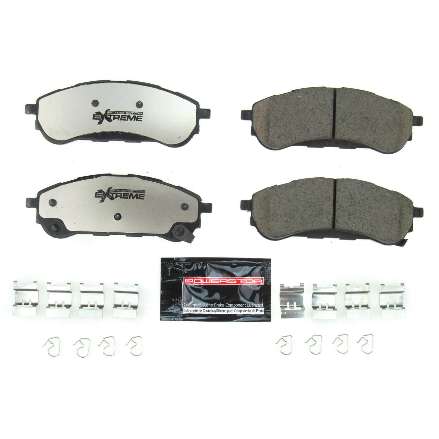 Power Stop Z36-2208 Z36 Extrema Truck And Tow Carbon Fiber Ceramic Rear Brake Pads for 2019-2022 Ford Ranger Lariat, XL, XLT product image