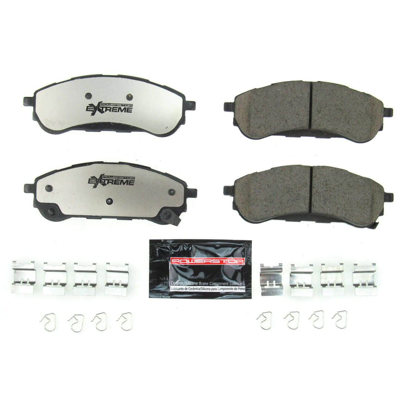 Power Stop Z36-2208 Z36 Extrema Truck And Tow Carbon Fiber Ceramic Rear Brake Pads for 2019-2022 Ford Ranger Lariat, XL, XLT product image