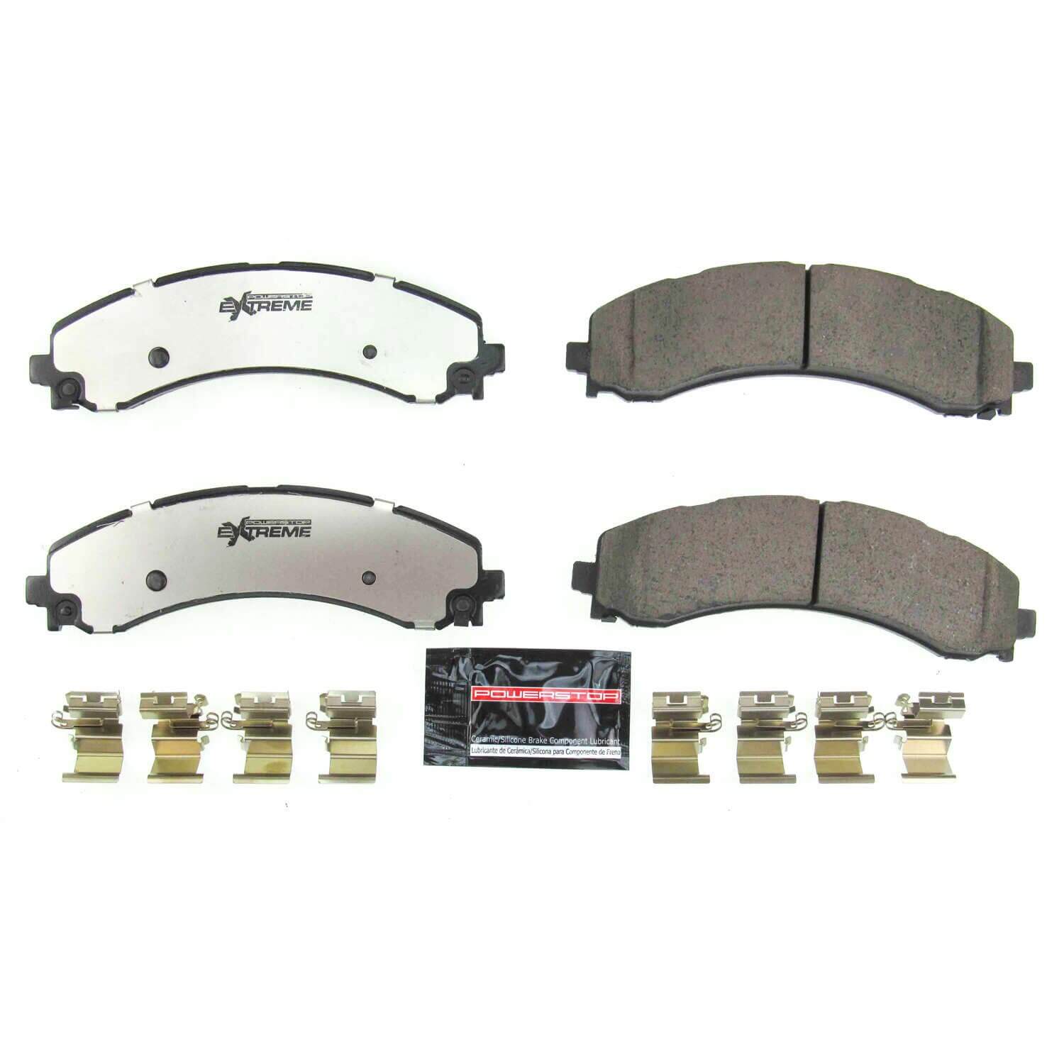 Power Stop Z36-2224 Z36 Extrema Truck And Tow Carbon Fiber Ceramic Rear Brake Pads for 2019-2020 Dodge Ram 3500 Big Horn, Laramie, Laramie Longhorn, Limited, Lone Star, SLT, Tradesman product image