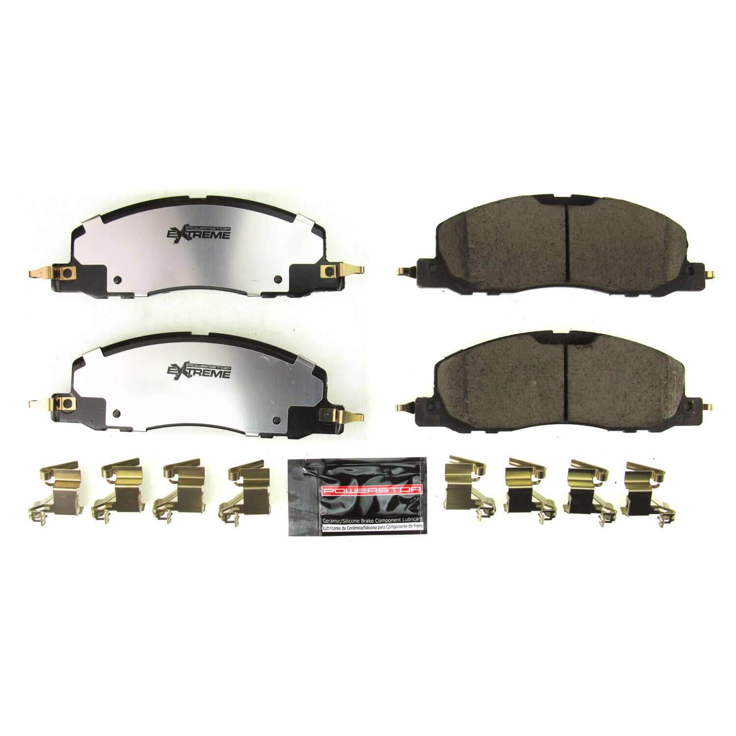 Power Stop Z36-2230 Z36 Extreme Severe-Duty Truck And Tow Carbon Fiber Ceramic Front Brake Pads for 2020-2021 Ford Explorer Base, Limited, Platinum, XLT product image