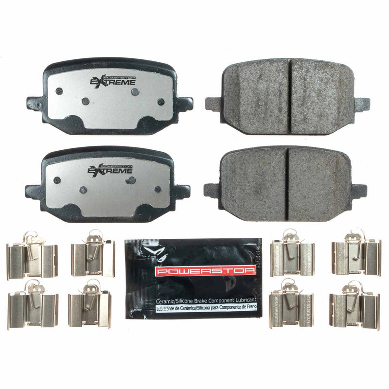 Power Stop Z36-2232 Z36 Extreme Severe-Duty Truck And Tow Carbon Fiber Ceramic Rear Brake Pads for 2020-2021 Ford Explorer Base, Limited, Platinum, XLT product image