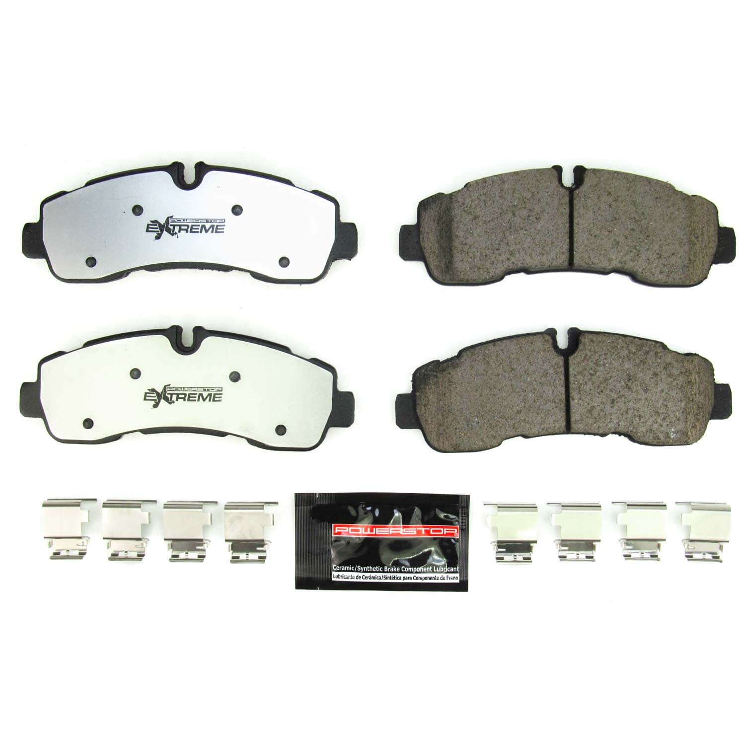 Power Stop Z36-2281 Z36 Extreme Severe-Duty Truck And Tow Carbon Fiber Ceramic Rear Brake Pads for 2020-2023 Ford TRANSIT-350 HD Base, Ptv, XL, XLT product image
