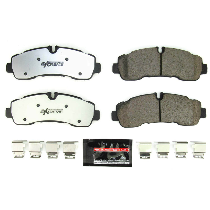 Power Stop Z36-2281 Z36 Extreme Severe-Duty Truck And Tow Carbon Fiber Ceramic Rear Brake Pads for 2020-2023 Ford TRANSIT-350 HD Base, Ptv, XL, XLT product image