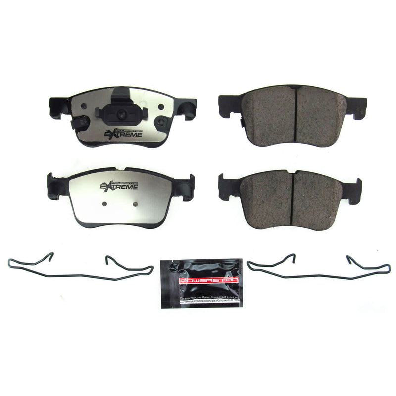 Power Stop Z36-2300 Z36 Extreme Severe-Duty Truck And Tow Carbon Fiber Ceramic Front Brake Pads for 2021 Ford Bronco Sport Badlands, Base, Big Bend, First Edition, Outer Banks product image