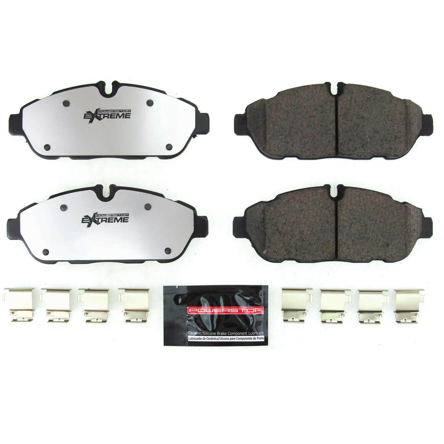 Power Stop Z36-2301 Z36 Extreme Severe-Duty Truck And Tow Carbon Fiber Ceramic Front Brake Pads for 2020-2023 Ford TRANSIT-150 Base, Ptv, XL, XLT product image
