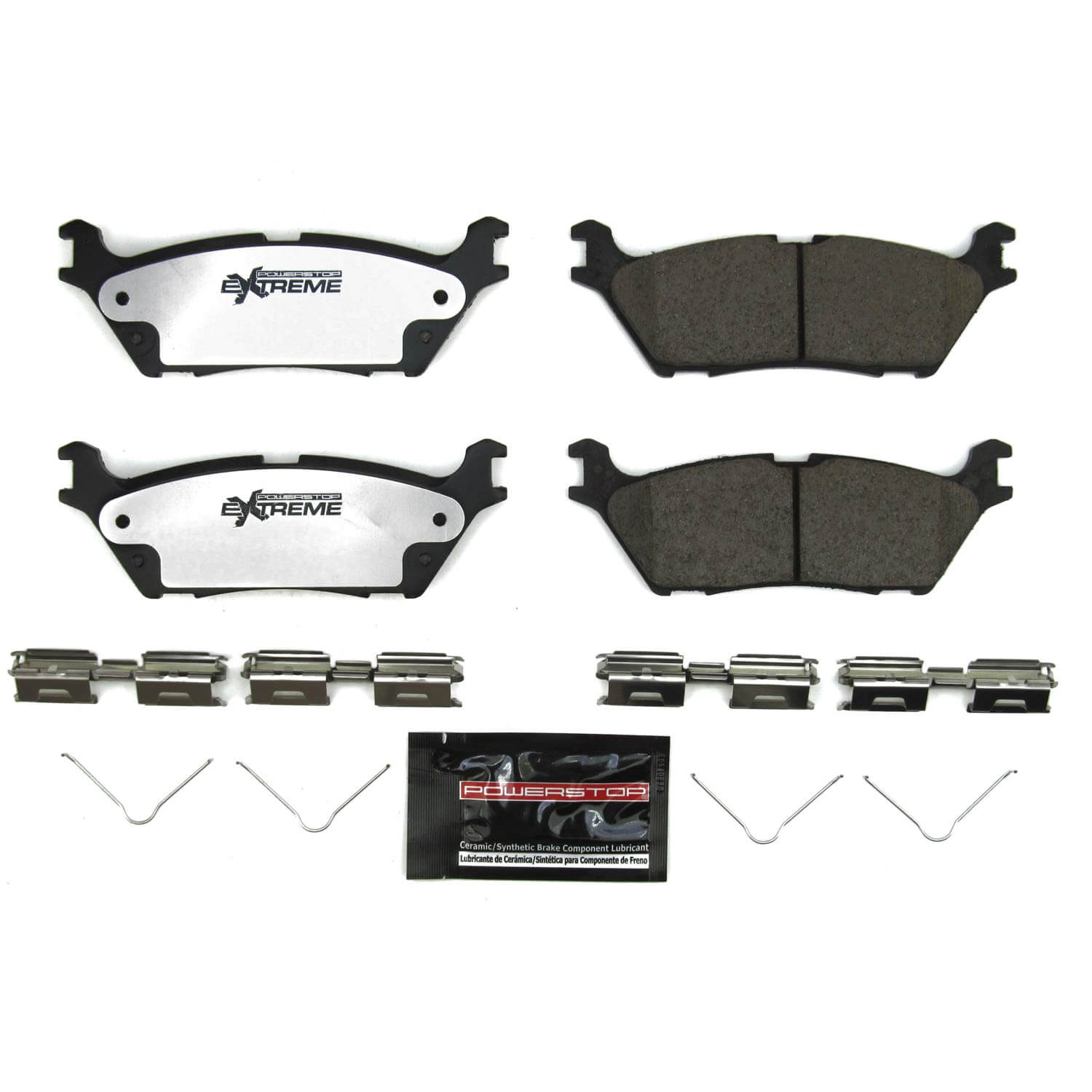 Power Stop Z36-2383 Z36 Extreme Severe-Duty Truck And Tow Carbon Fiber Ceramic Rear Brake Pads for 2022 Ford Expedition King Ranch, Limited, Max Platinum, Max Ssv, Max XLT, Max King Ranch product image