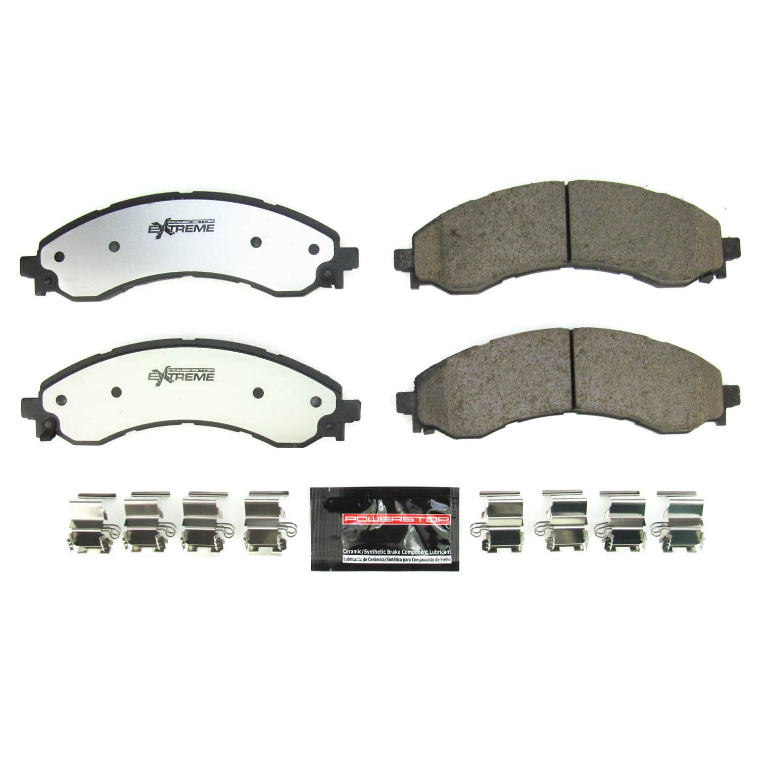 Power Stop Z36-2404 Z36 Extreme Severe-Duty Truck And Tow Carbon Fiber Ceramic Front Brake Pads for 2021-2022 Chevrolet Express 2500 Base, LS, LT product image
