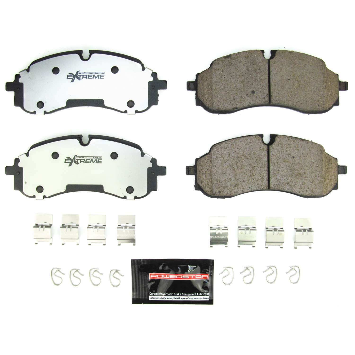 Power Stop Z36-2423 Z36 Extreme Severe-Duty Truck And Tow Front Brake Pads for 2022-2023 Ford E-Transit Base product image