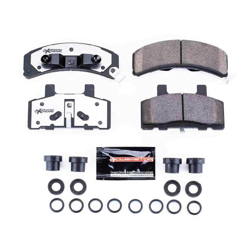 Power Stop Z36-368 Z36 Extreme Severe Duty Truck And Tow Carbon-Fiber/Ceramic Front Brake Pads for 1988-1989 Chevrolet C1500 Cheyenne, Scottsdale, Silverado Regular Cab product image