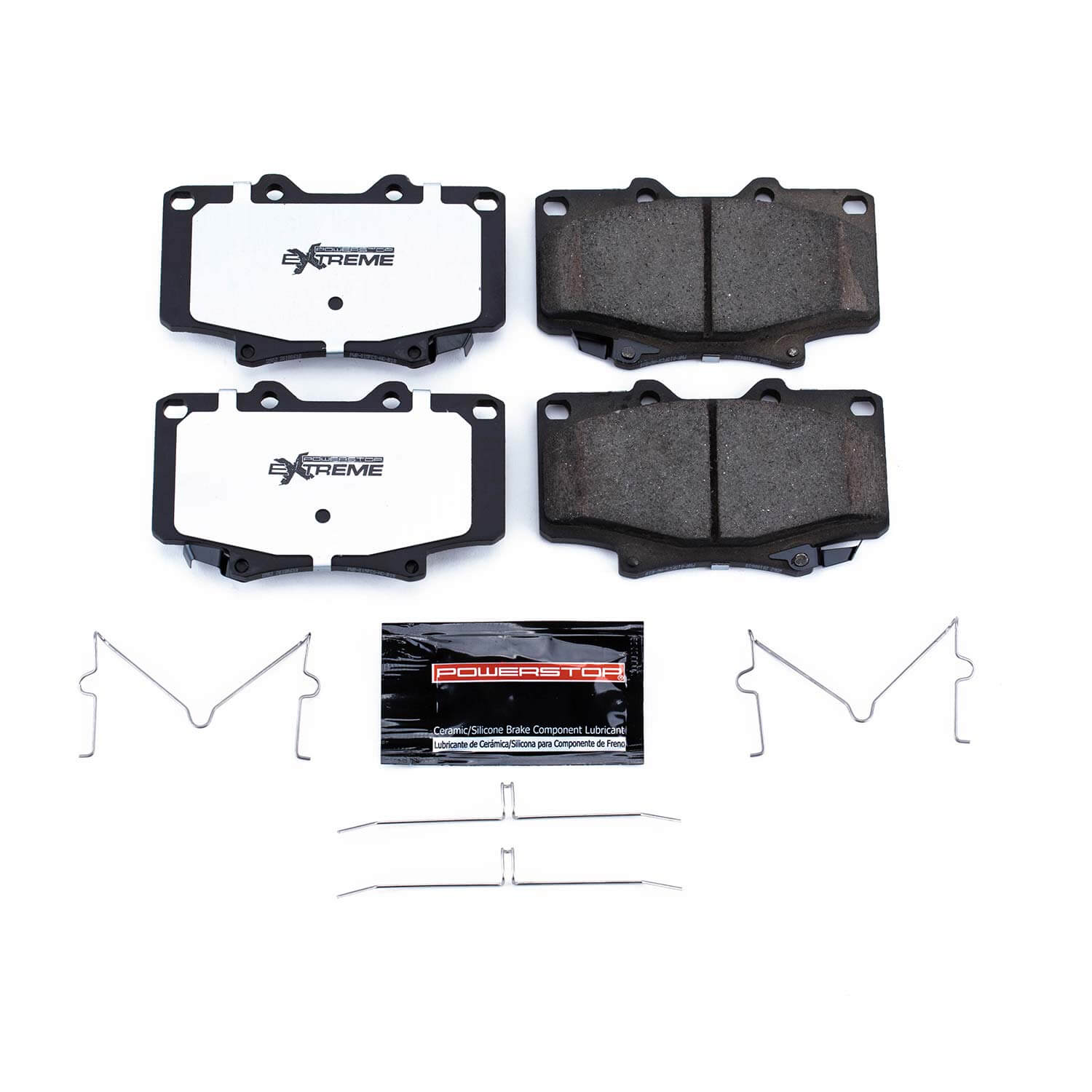 Power Stop Z36-502 - Z36 Extreme Severe Duty Truck And Tow Carbon-Fiber/Ceramic Front Brake Pads vehicle fitment brake part