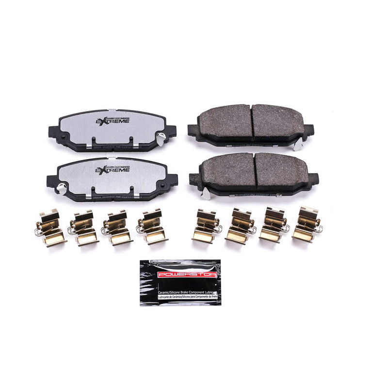 Power Stop Z36-6004 Z36 Extreme Severe Duty Truck And Tow Carbon-Fiber/Ceramic Rear Brake Pads for 2018-2020 Jeep Wrangler (jl) Rubicon, Unlimited Rubicon, Unlimited Sahara product image