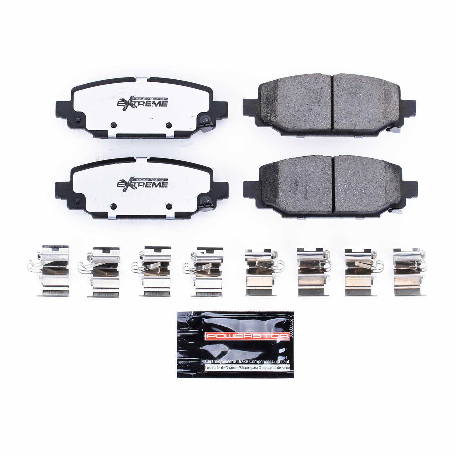 Power Stop Z36-6005 Z36 Extreme Severe Duty Truck And Tow Carbon-Fiber/Ceramic Rear Brake Pads for 2018 Jeep Wrangler (jl) Sport, Sport S, Unlimited Sport, Unlimited Sport S product image