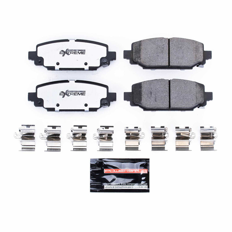 Power Stop Z36-6005 Z36 Extreme Severe Duty Truck And Tow Carbon-Fiber/Ceramic Rear Brake Pads for 2018 Jeep Wrangler (jl) Sport, Sport S, Unlimited Sport, Unlimited Sport S product image