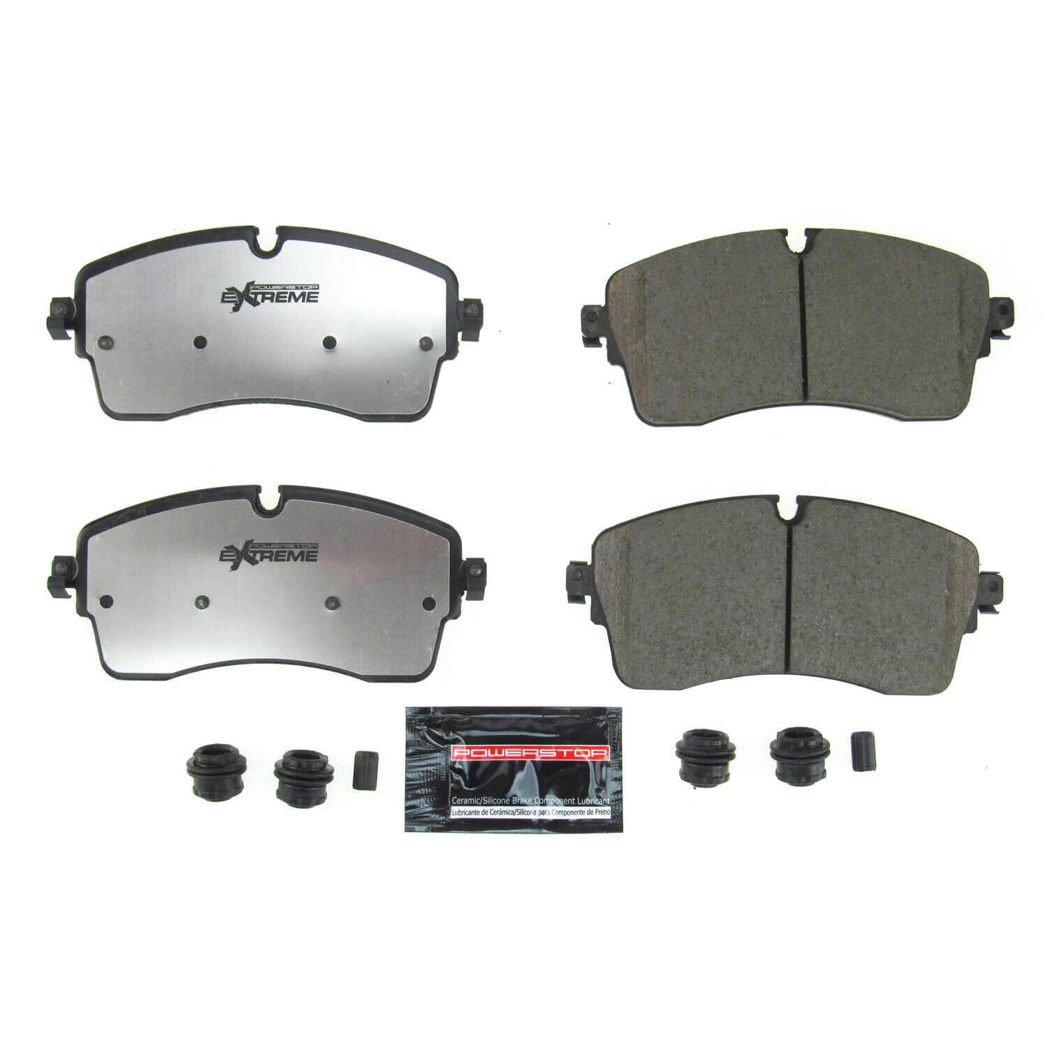 Power Stop Z36-6013 Z36 Extrema Truck And Tow Carbon Fiber Ceramic Rear Brake Pads for 2018-2020 Land Rover Discovery Hse, Hse Luxury, SE product image