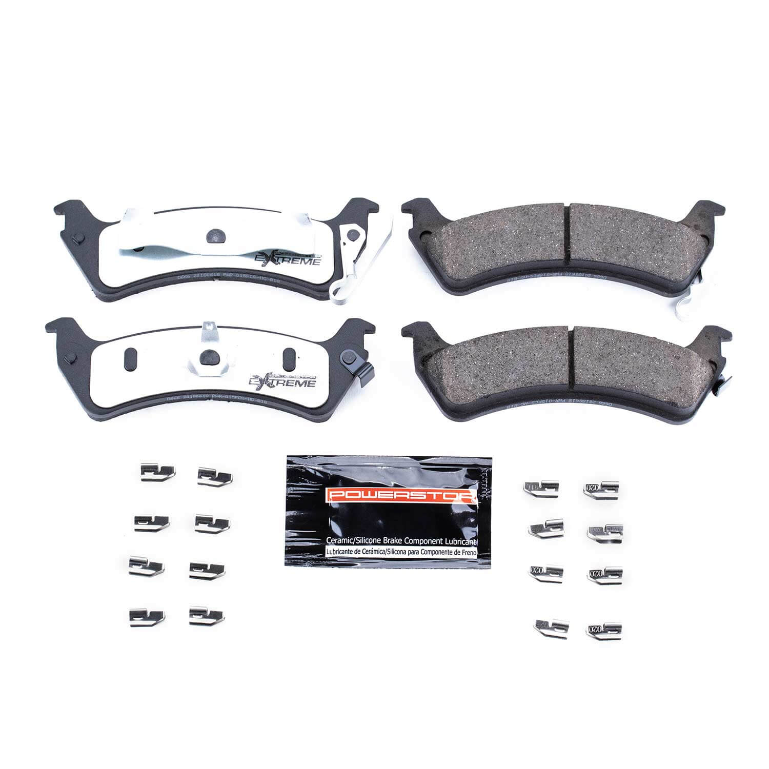 Power Stop Z36-666 Z36 Extreme Severe Duty Truck And Tow Carbon-Fiber/Ceramic Rear Brake Pads for 1994 Jeep Grand Cherokee Limited product image