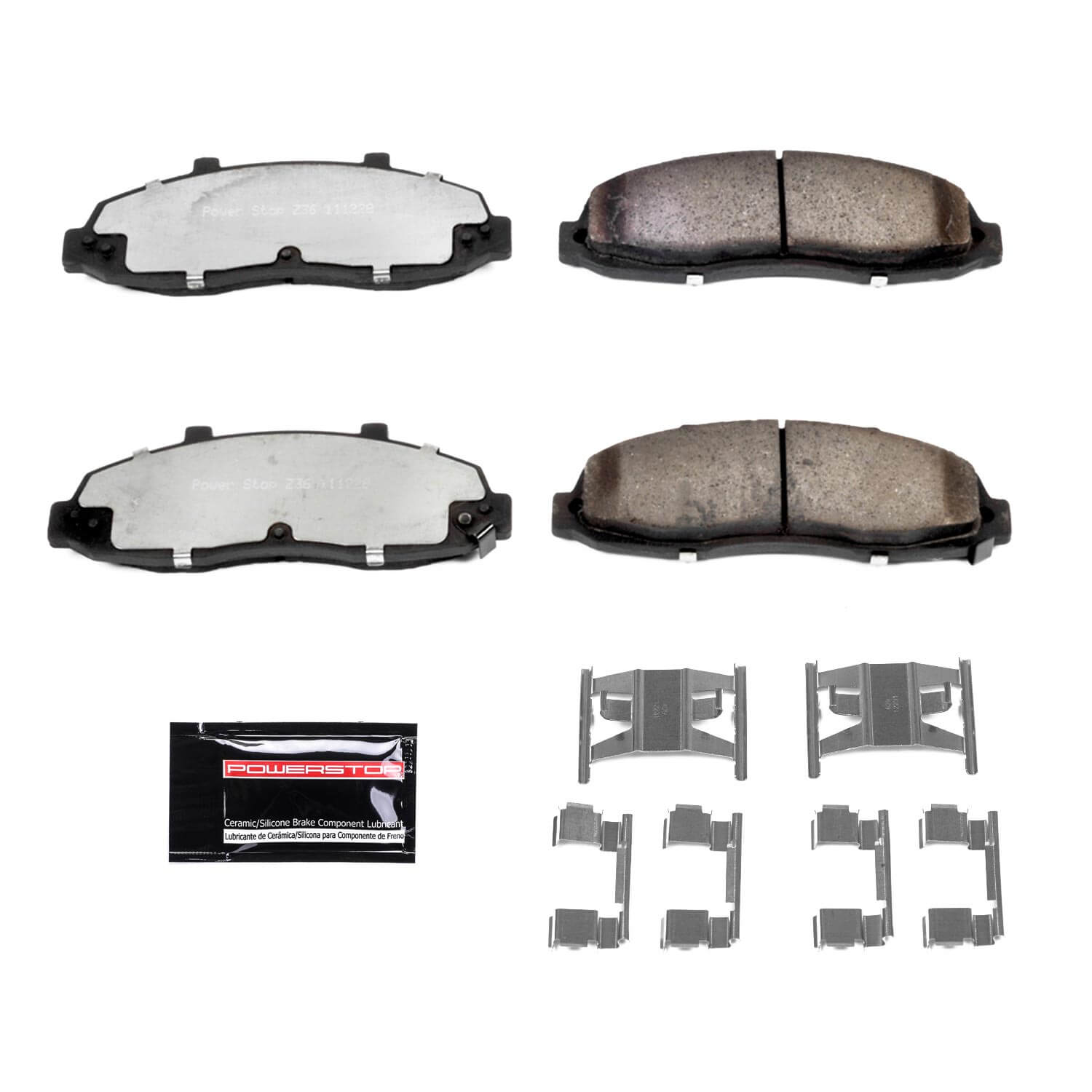 Power Stop Z36-679 - Z36 Truck And Tow Brake Pads (Front) vehicle fitment brake part