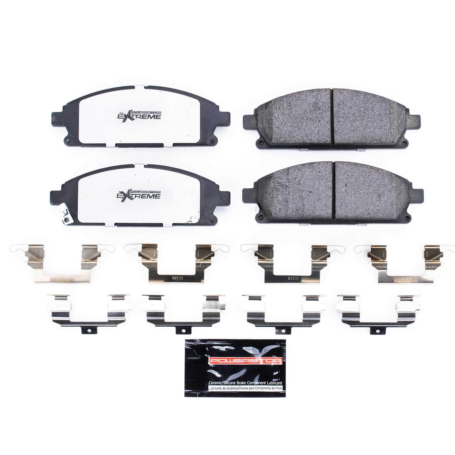 Power Stop Z36-691 - Z36 Truck And Tow Brake Pads (Front) vehicle fitment brake part