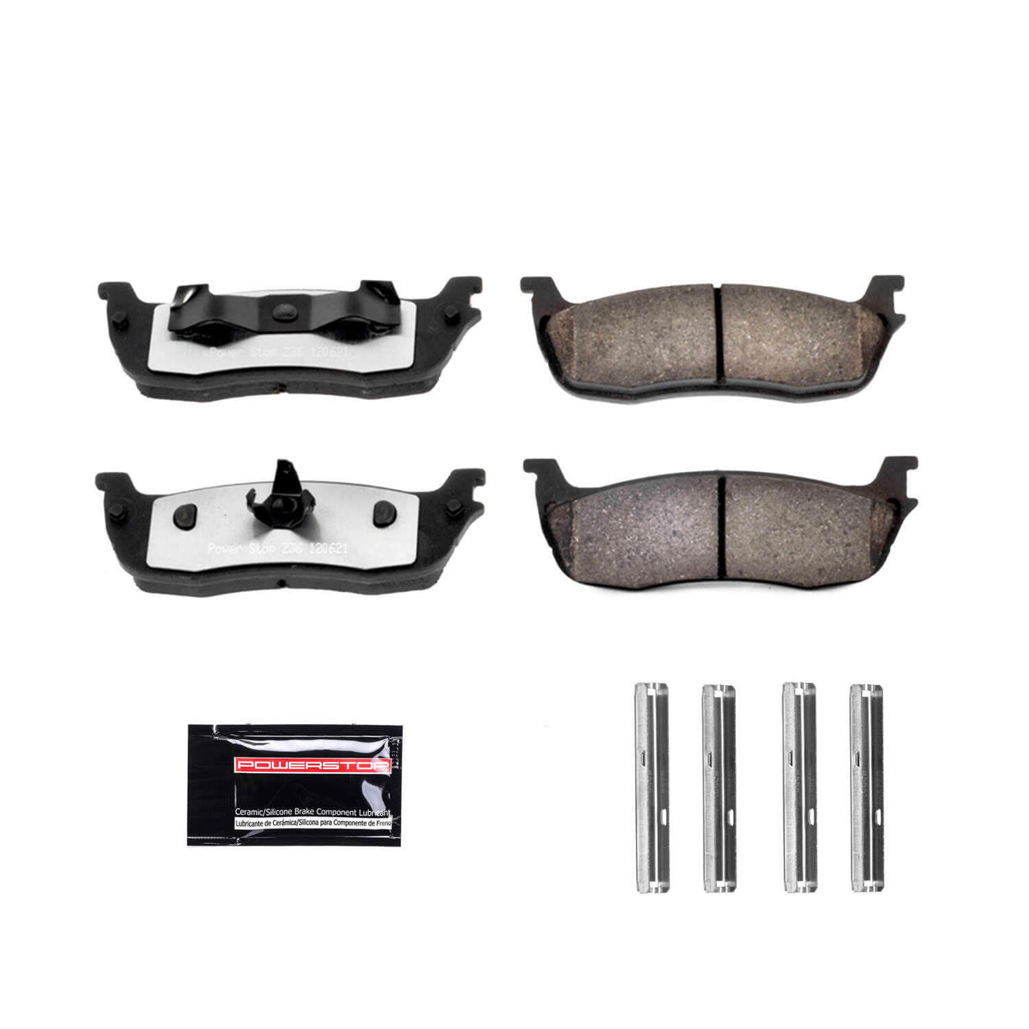 Power Stop Z36-711 - Z36 Truck And Tow Brake Pads (Rear) vehicle fitment brake part