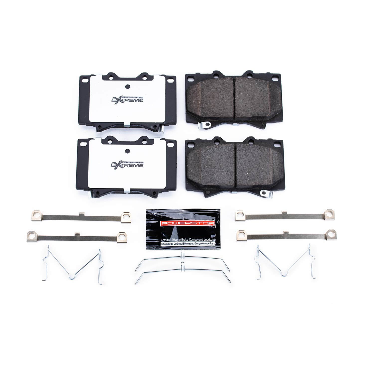 Power Stop Z36-772 - Z36 Extreme Severe Duty Truck And Tow Carbon-Fiber/Ceramic Front Brake Pads vehicle fitment brake part