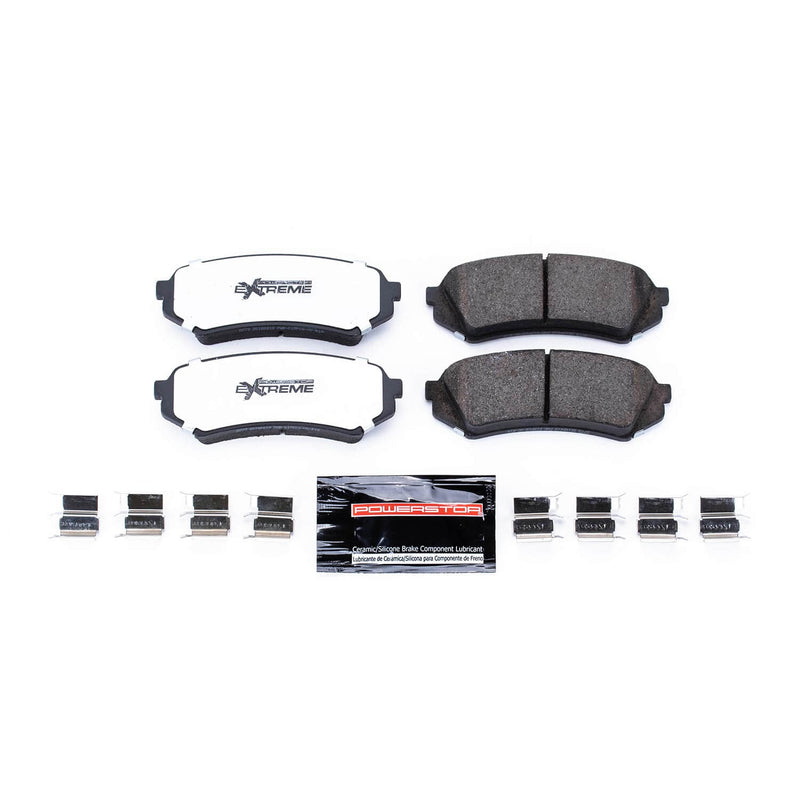 Power Stop Z36-773 - Z36 Extreme Severe Duty Truck And Tow Carbon-Fiber/Ceramic Rear Brake Pads vehicle fitment brake part