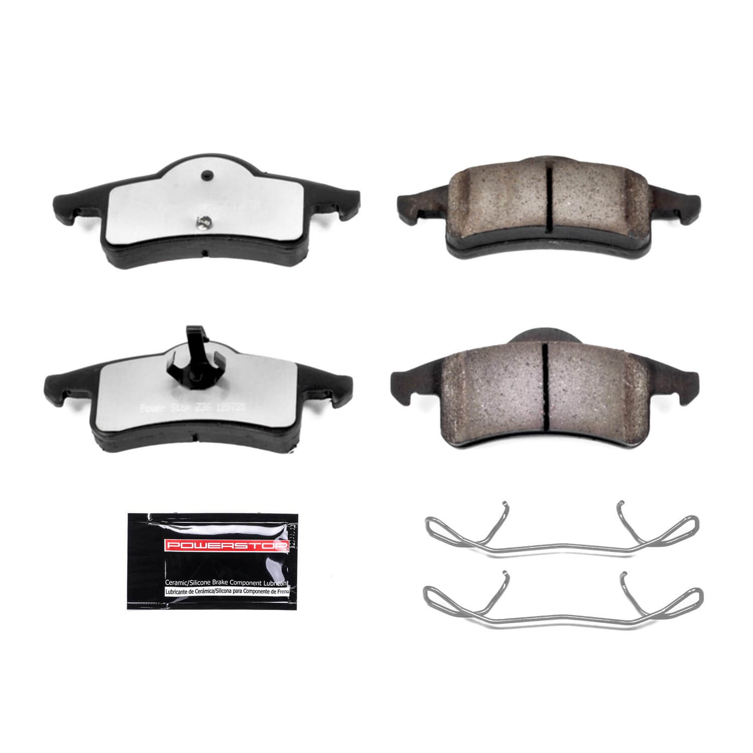 Power Stop Z36-791 - Z36 Truck And Tow Brake Pads (Rear) vehicle fitment brake part