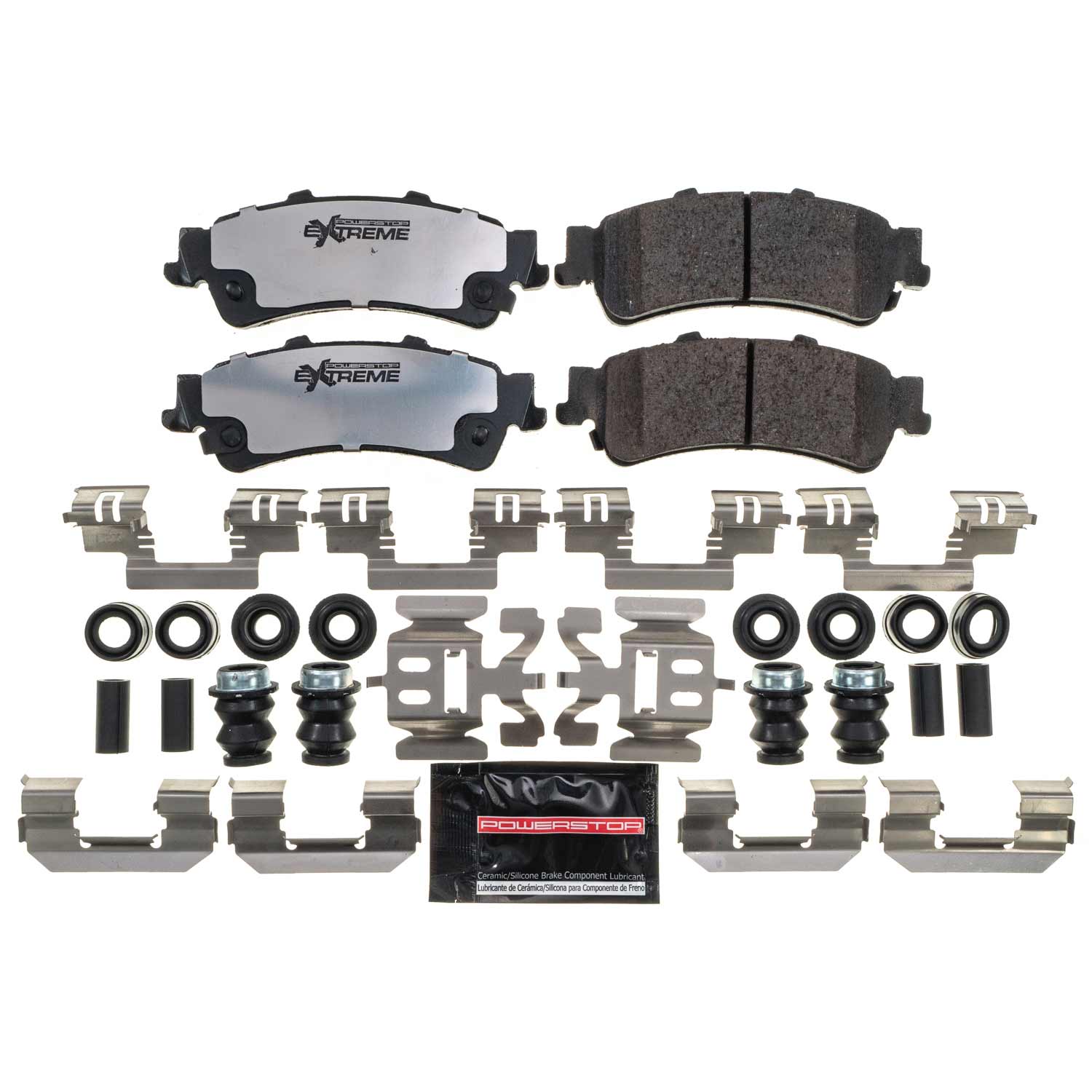 Power Stop Z36-792 - Z36 Truck And Tow Brake Pads (Rear) vehicle fitment brake part