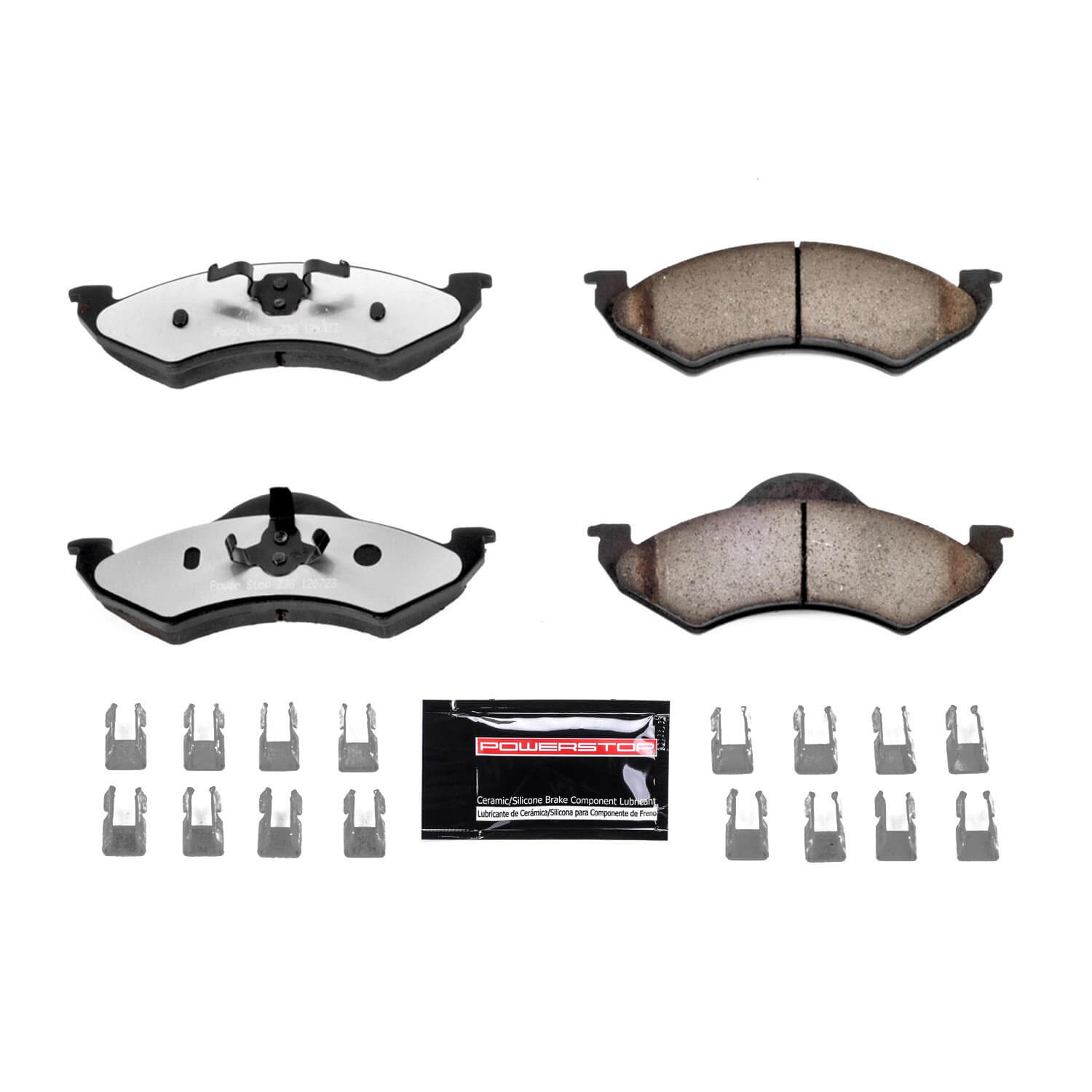 Power Stop Z36-820 - Z36 Truck And Tow Brake Pads (Front) vehicle fitment brake part