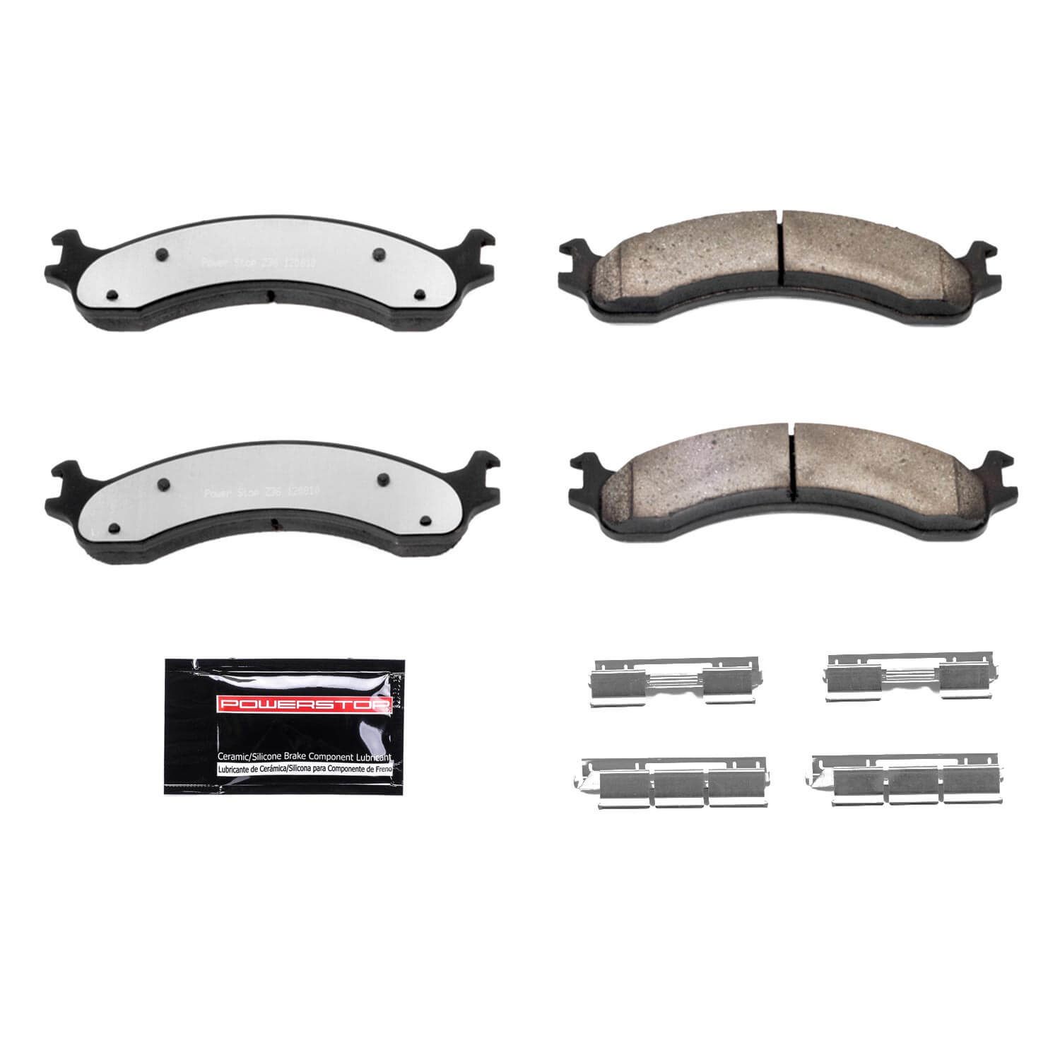 Power Stop Z36-821 - Z36 Truck And Tow Brake Pads (Front) vehicle fitment brake part
