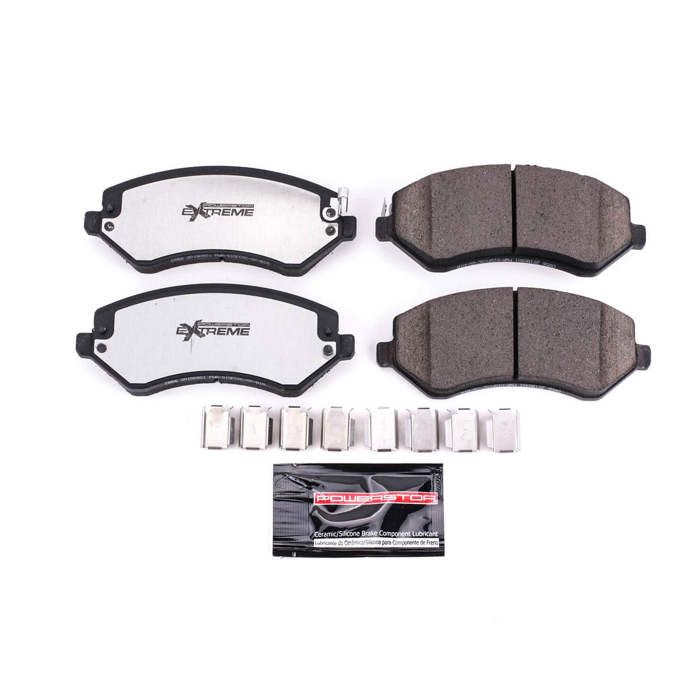 Power Stop Z36-856 Z36 Extreme Severe Duty Truck And Tow Carbon-Fiber/Ceramic Front Brake Pads for 2004 Chrysler Town & Country Base, LX Rear Drum product image