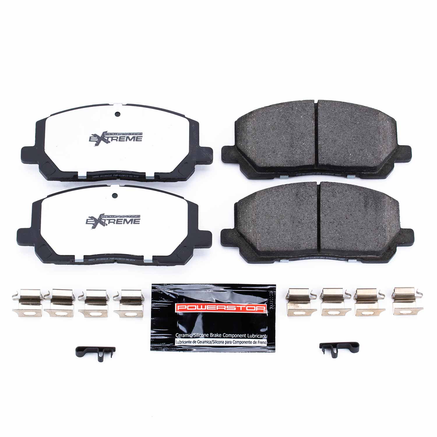 Power Stop Z36-884 - Z36 Extreme Severe Duty Truck And Tow Carbon-Fiber/Ceramic Front Brake Pads vehicle fitment brake part