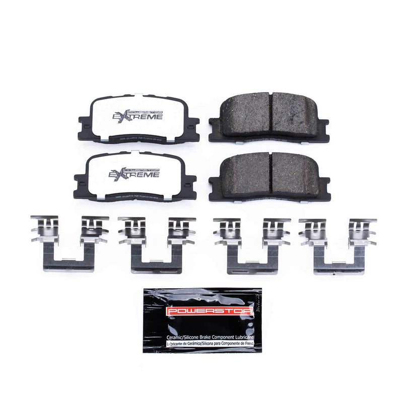 Power Stop Z36-885 - Z36 Extreme Severe Duty Truck And Tow Carbon-Fiber/Ceramic Rear Brake Pads vehicle fitment brake part