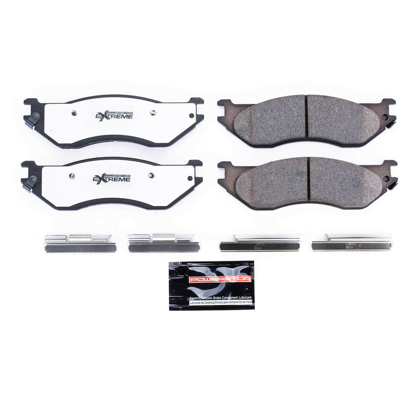 Power Stop Z36-897 - Z36 Truck And Tow Brake Pads (Front) vehicle fitment brake part