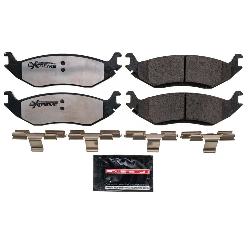 Power Stop Z36-898 - Z36 Truck And Tow Brake Pads (Rear) vehicle fitment brake part