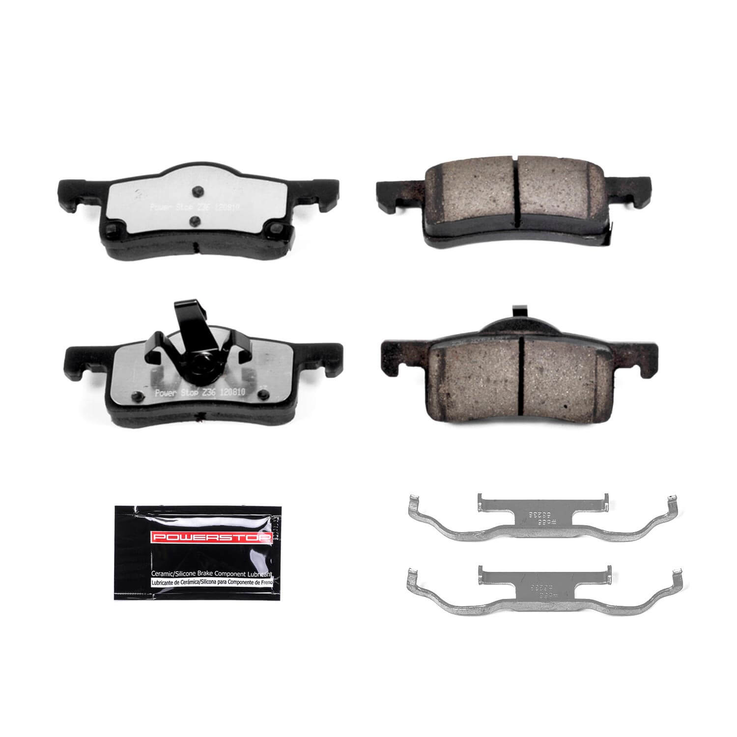 Power Stop Z36-935 - Z36 Truck And Tow Brake Pads (Rear) vehicle fitment brake part