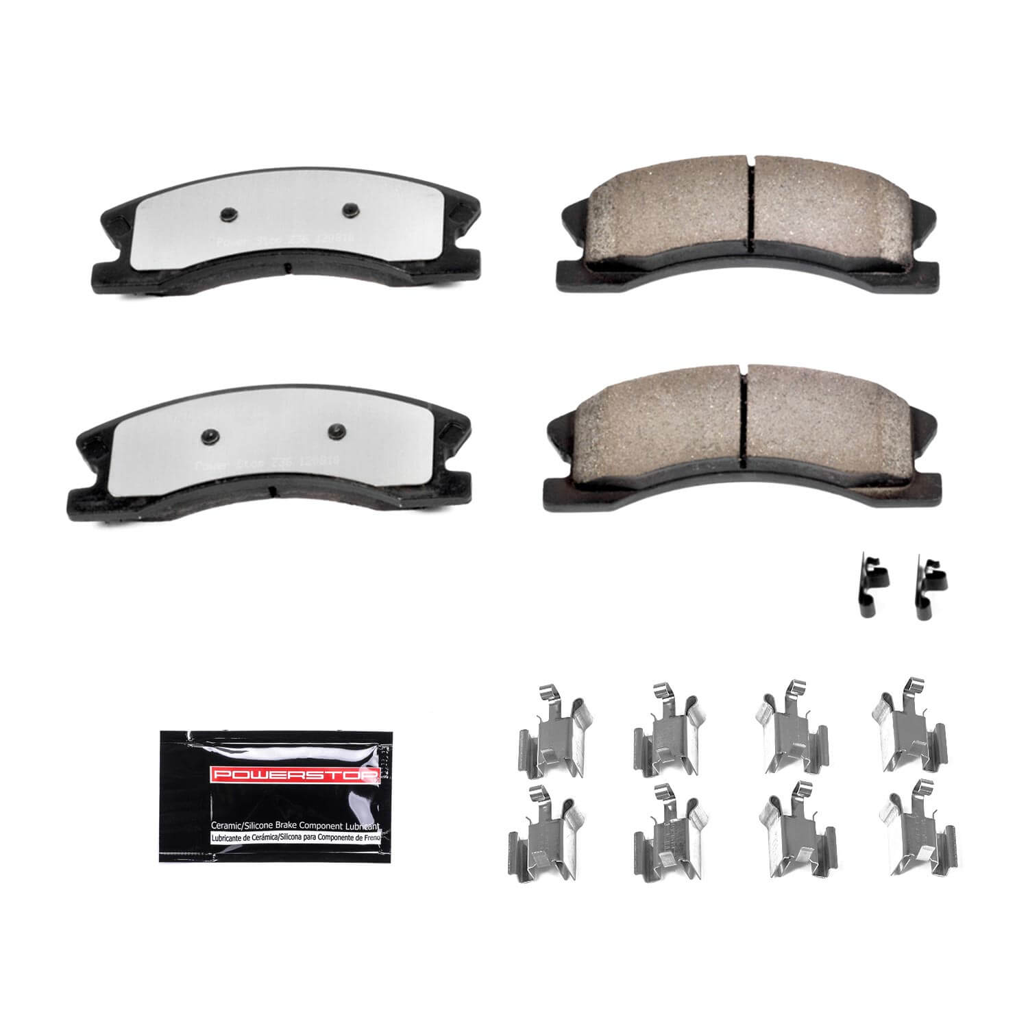 Power Stop Z36-945 - Z36 Truck And Tow Brake Pads (Front) vehicle fitment brake part