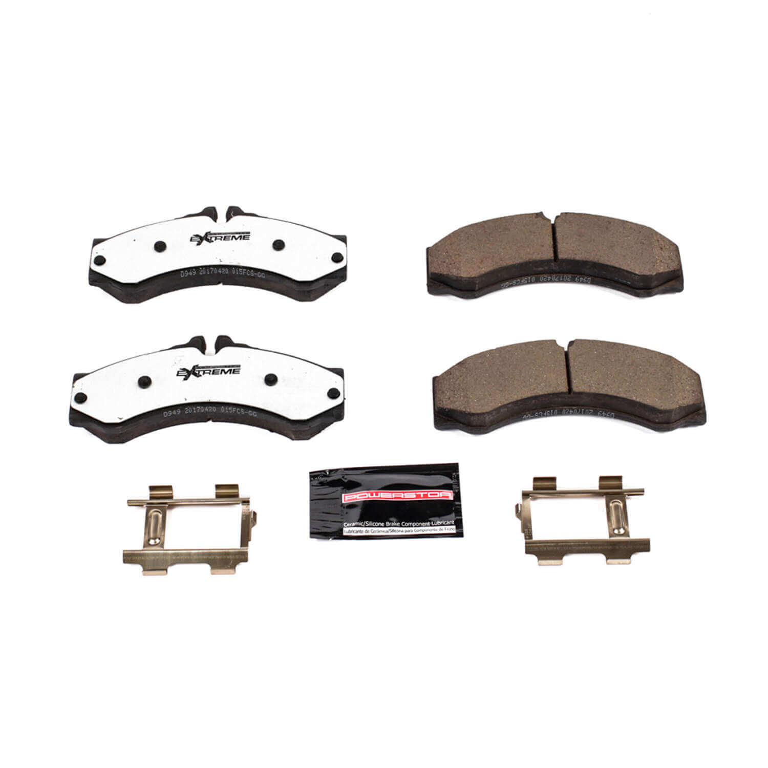 Power Stop Z36-949B - Z36 Truck And Tow Brake Pads (Front) vehicle fitment brake part