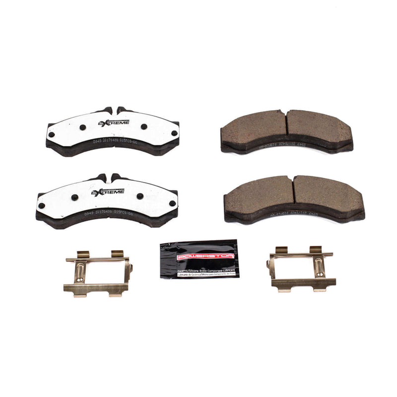 Power Stop Z36-949B - Z36 Truck And Tow Brake Pads (Front) vehicle fitment brake part