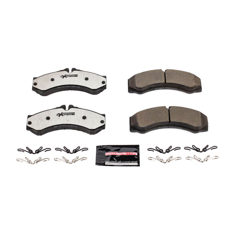 Power Stop Z36-949W - Z36 Truck And Tow Brake Pads (Front) vehicle fitment brake part
