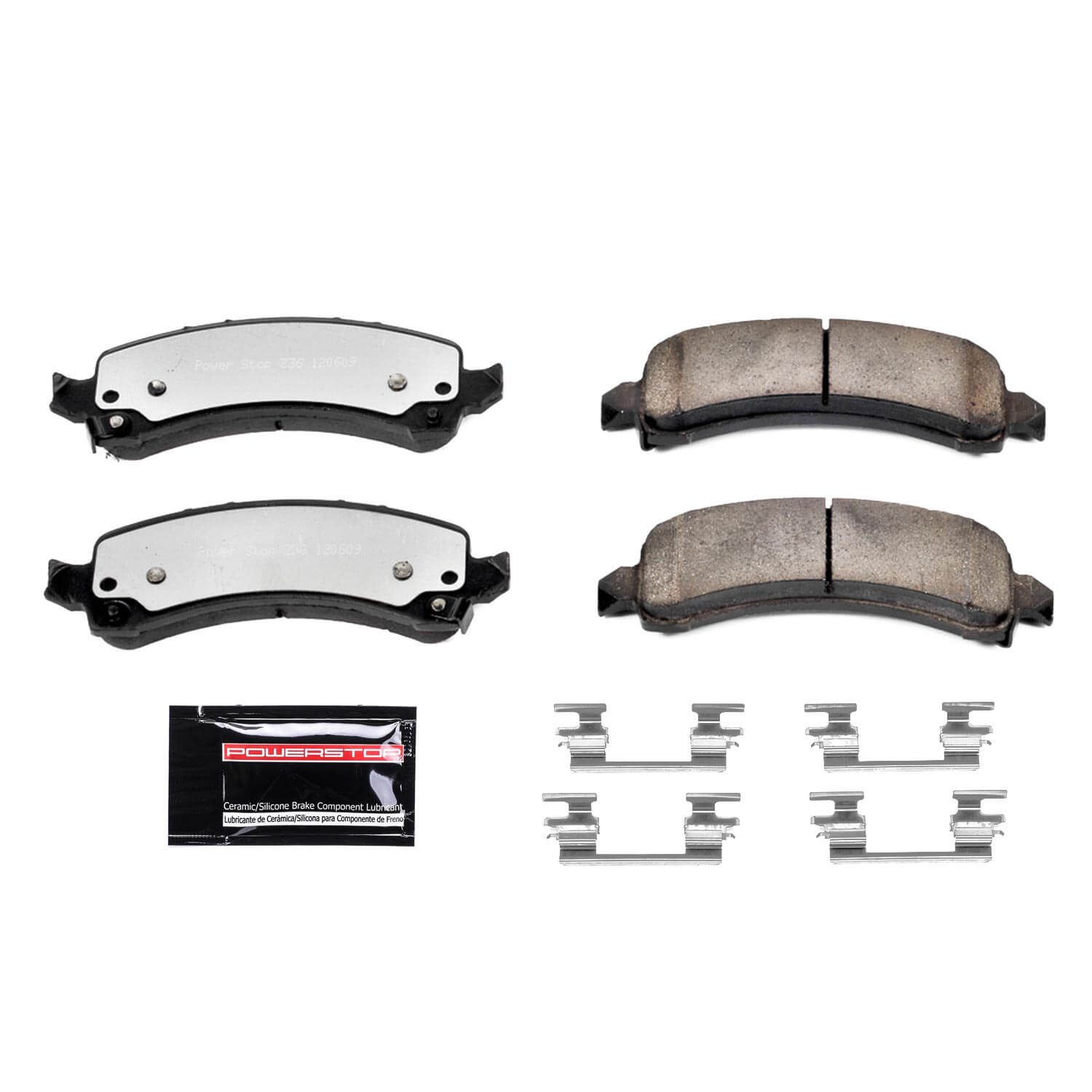 Power Stop Z36-974A - Z36 Truck And Tow Brake Pads (Rear) vehicle fitment brake part