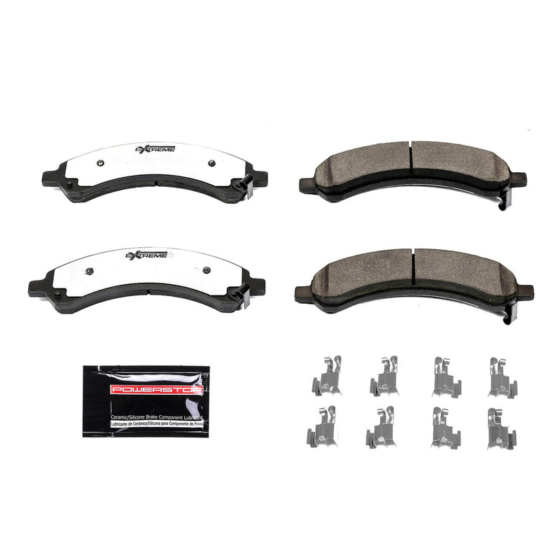 Power Stop Z36-989 - Z36 Truck And Tow Brake Pads (Rear) vehicle fitment brake part