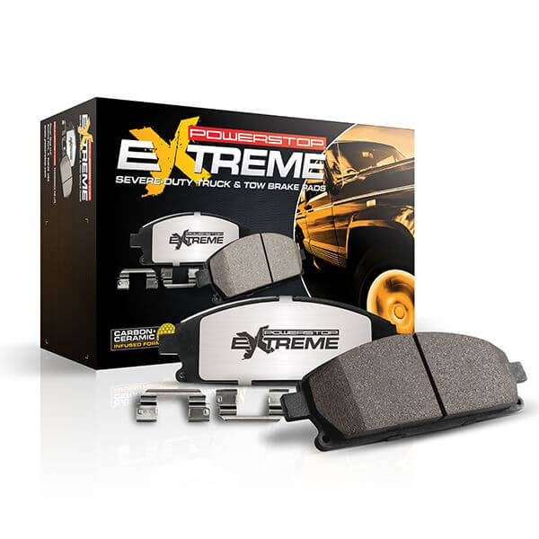 Power Stop Z36-2498 Z36 ExtremeTruck And Tow Carbon-Fiber Ceramic Front Brake Pads for 2023-2024 Chevrolet Colorado LT, Trail Boss, Wt, Z71, ZR2 product image