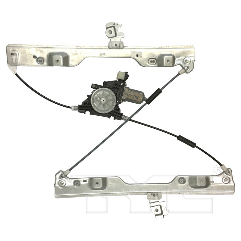 TYC 660607 Power Window Motor and Regulator Assembly for 2010-2015 INFINITI G25