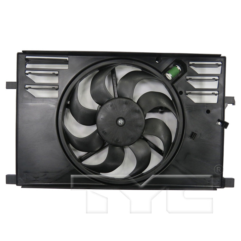 TYC 623740 Cooling Fan Assembly for 2015-2022 Fiat 500X