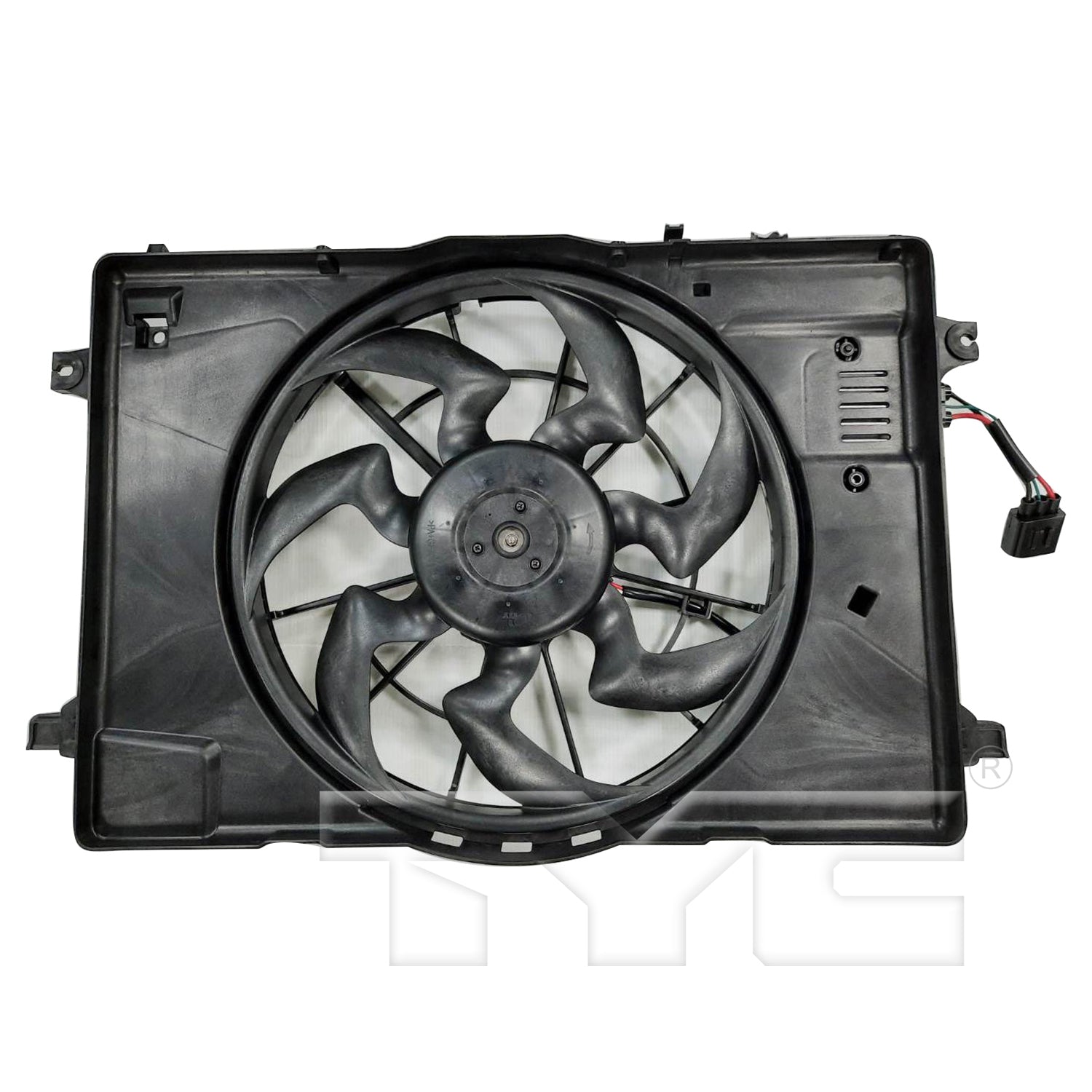 TYC 624770 Cooling Fan Assembly for 2017-2022 Hyundai Ioniq