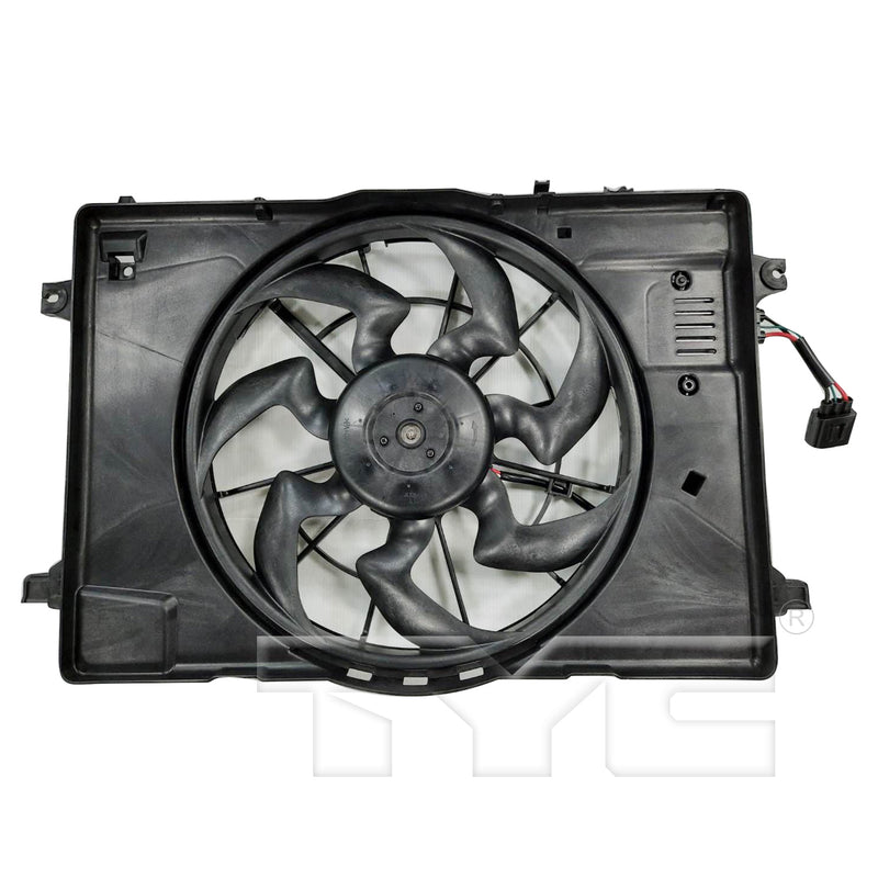 TYC 624770 Cooling Fan Assembly for 2017-2022 Hyundai Ioniq