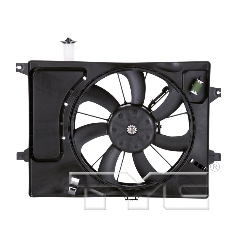 TYC 622580 Cooling Fan Assembly for 2011-2015 Hyundai Elantra